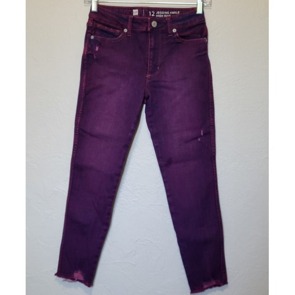 Gap Denim Girls size 12 High Rise Ankle Jegging